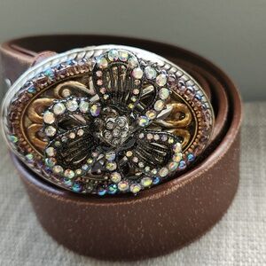 Leather Belt (Brown)